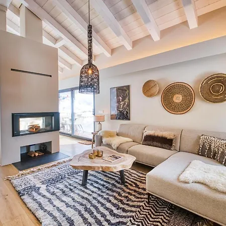 シャレー Verbier Village 3br Large Terrace Facing South *