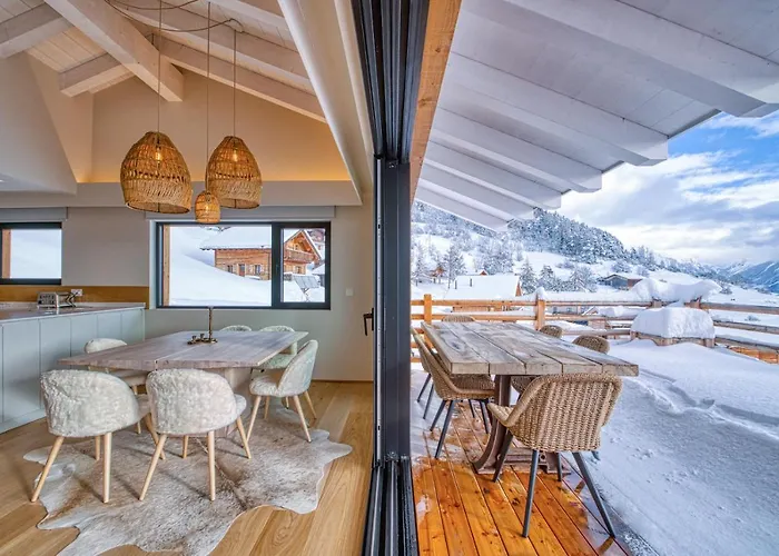 Verbier Village 3br Large Terrace Facing South Levron